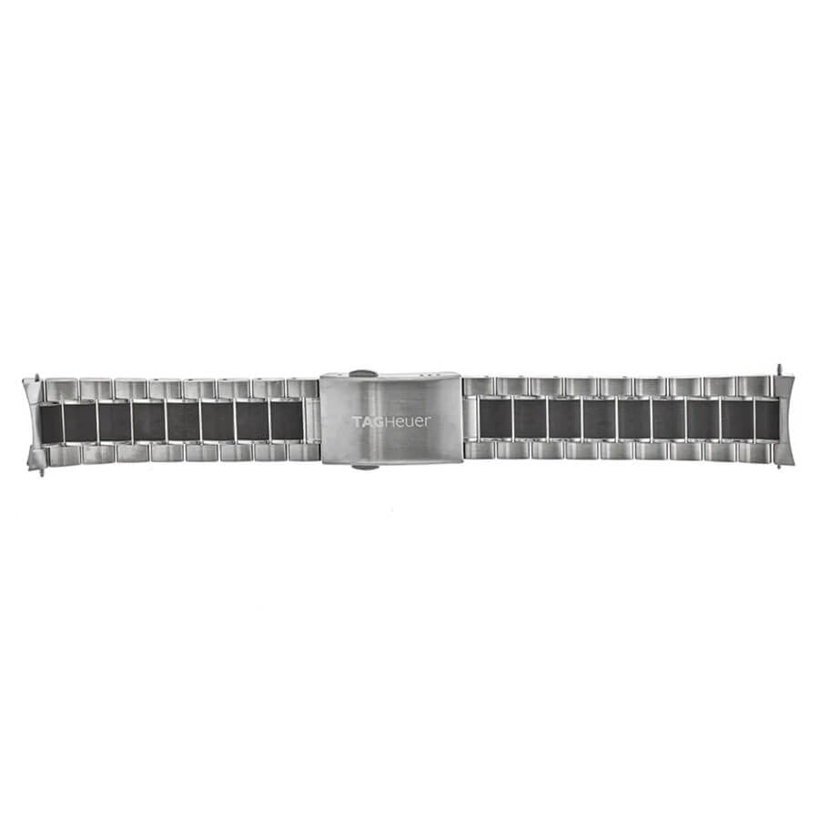 Tag Heuer Formula 1 21mm Inlet Ceramic & Stainless Steel OEM Watch Bracelet BA0843