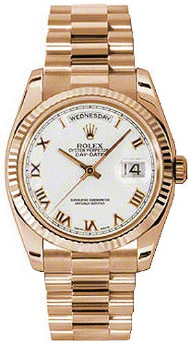 Rolex Day-Date 36 Luxury Rose Gold Watch 118235-0024