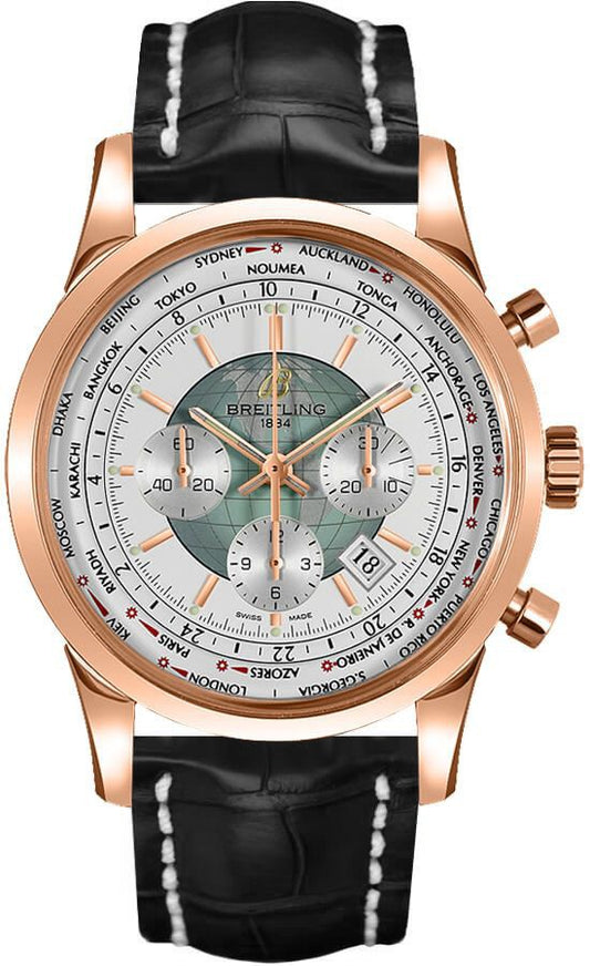 Breitling Transocean Chronograph Unitime Watch RB0510U0/A733-760P