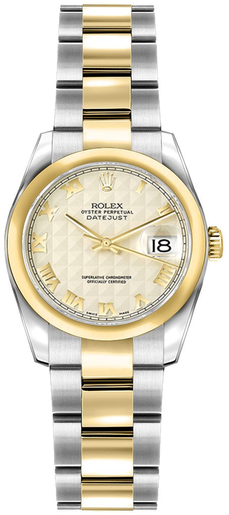 Rolex Lady-Datejust 26 Oystersteel Women's Watch 179163