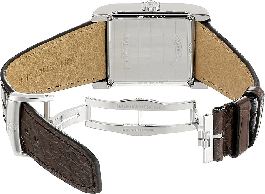 Baume & Mercier Hampton Rectangular Men's Watch 10028