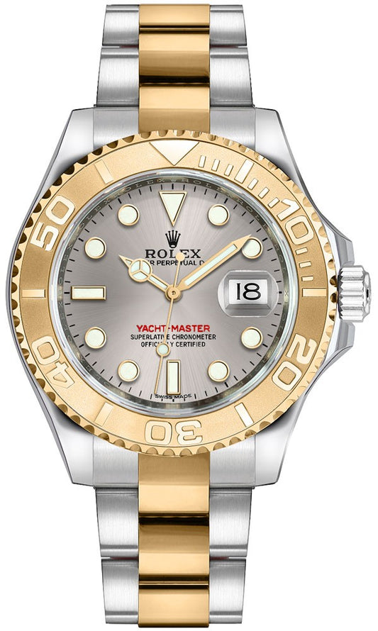 Rolex Yacht-Master 35 Gold & Steel Luxury Watch 168623