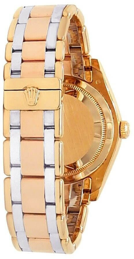 Rolex Pearlmaster Tri-tone Mother of Pearl Women's Watch 80318-7294