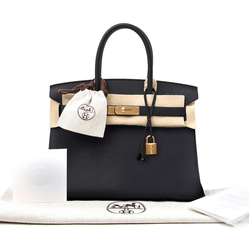 Hermes Birkin Togo 30 Women's Leather Bag