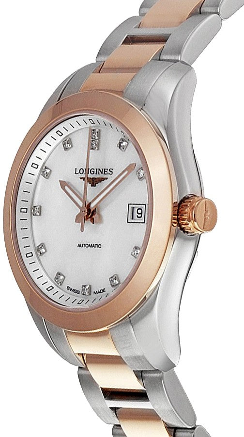 Longines Conquest Women's Diamond Watch L2.285.5.87.7
