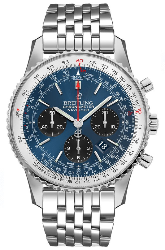 Breitling Navitimer 1 B01 Chronograph 43 Luxury Men's Watch AB0121211C1A1