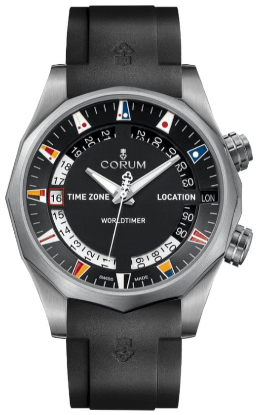 Corum Admiral Legend 47 Black Dial Men's Watch 637.101.04/F371 AN03