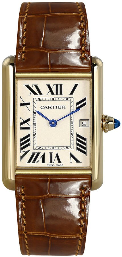 Cartier Tank Louis 18k Gold Luxury Watch W1529756