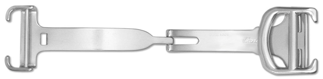 Cartier 14mm Solid White Gold Women's Deployment Watch Buckle