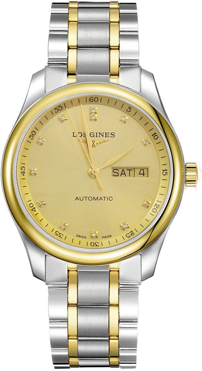 Longines Master Collection Diamond Dial Men's Watch L2.755.5.37.7