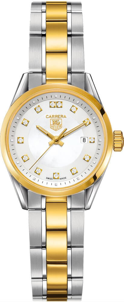 Tag Heuer Carrera Two-tone 18k Gold 27mm Women's Watch WV1450.BD0797
