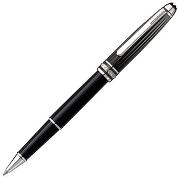 MontBlanc Meisterstuck Doue Black and White Rollerball Pen 101405