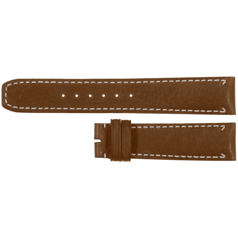 Baume & Mercier 21mm Inlet Brown Leather OEM Watch Strap MX0086JX