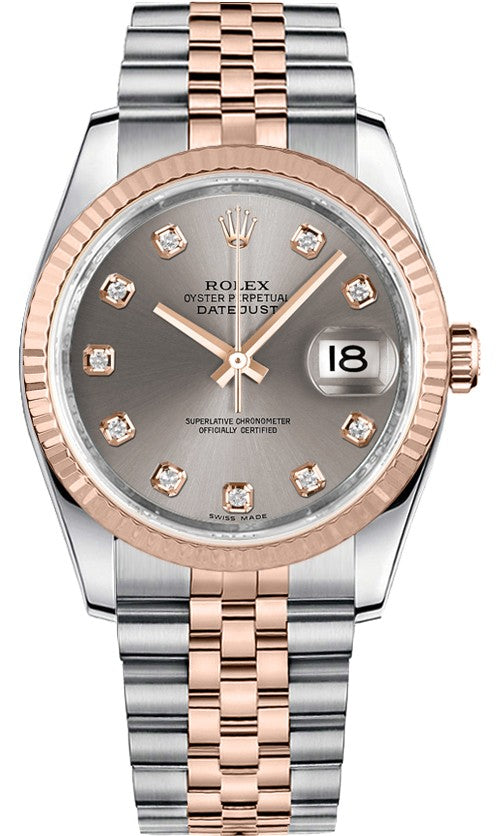 Rolex Datejust 36 Diamond Dial Watch 116231-0100