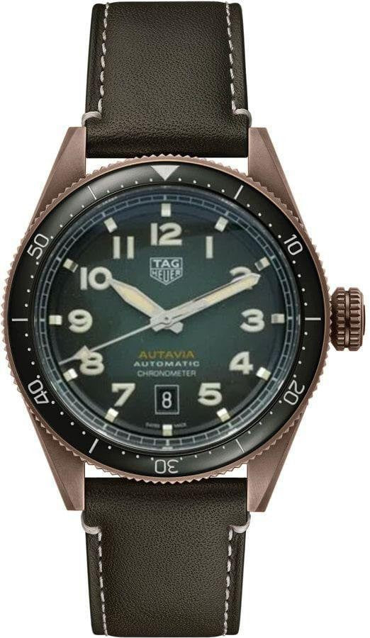 Tag Heuer Autavia Green Dial Chronometer Men's Watch WBE5190.FC8268