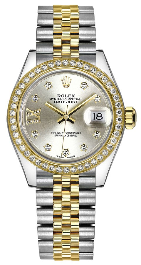 Rolex Lady-Datejust 28 Women's Luxury Watch 279383RBR-0003