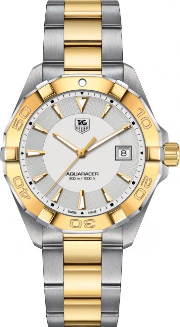 Tag Heuer Aquaracer Gold & Steel Men's Watch WAY1120.BB0930
