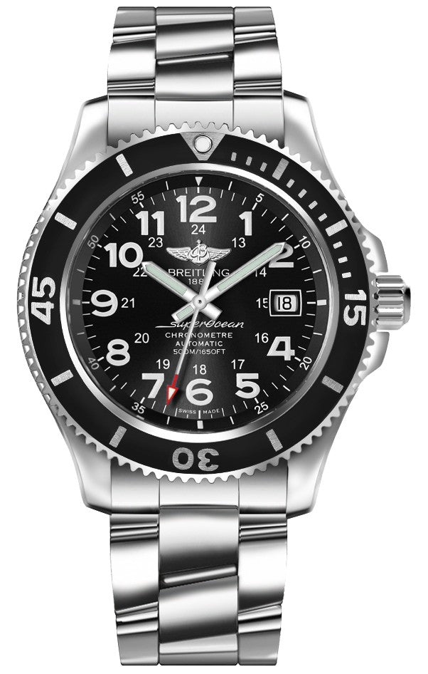 Breitling Superocean II 42 Authentic Luxury Men's Watch A17365C91B1A1