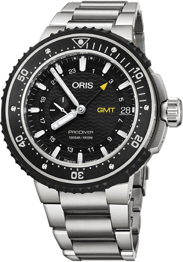 Oris ProDiver GMT Titanium Men's Watch 74877487154MB