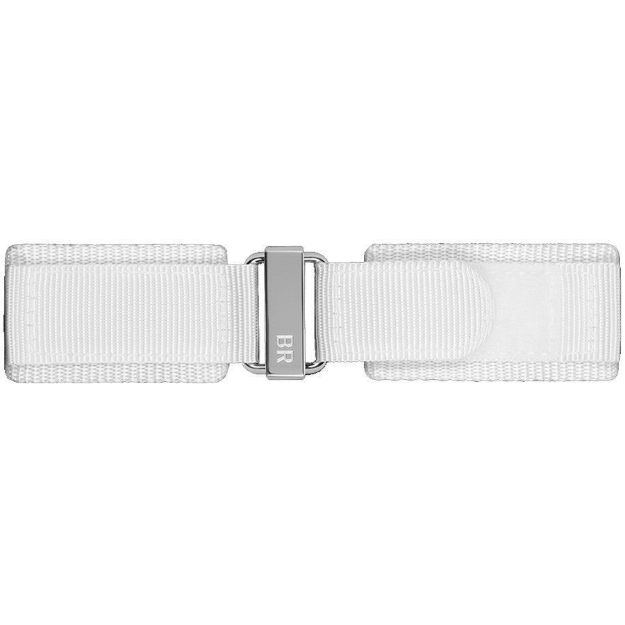 Bell & Ross 24mm White Canvas Strap B-F-007
