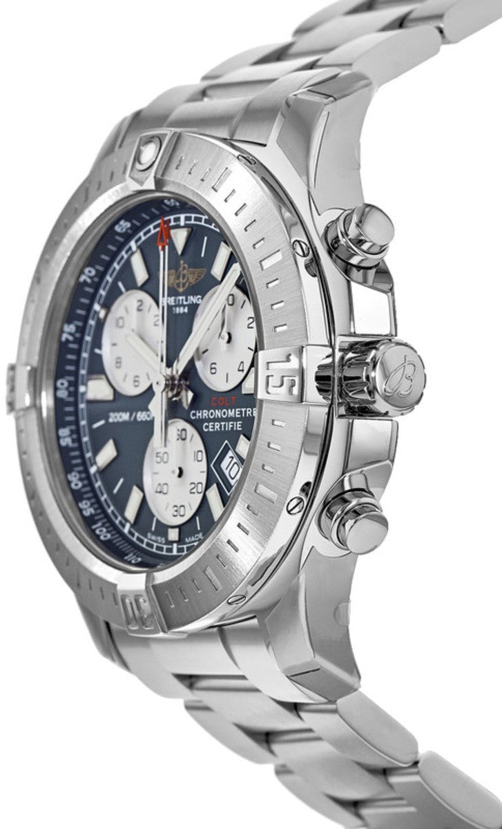 Breitling Colt Chronograph Mariner Blue Dial Men's Watch A73388111C1A1