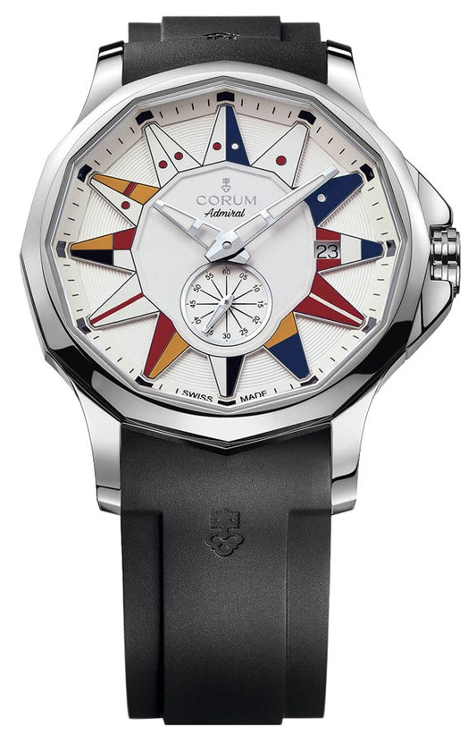 Corum Admiral Legend 42 Silver Dial Men's Watch 395.101.20/F371 AA13