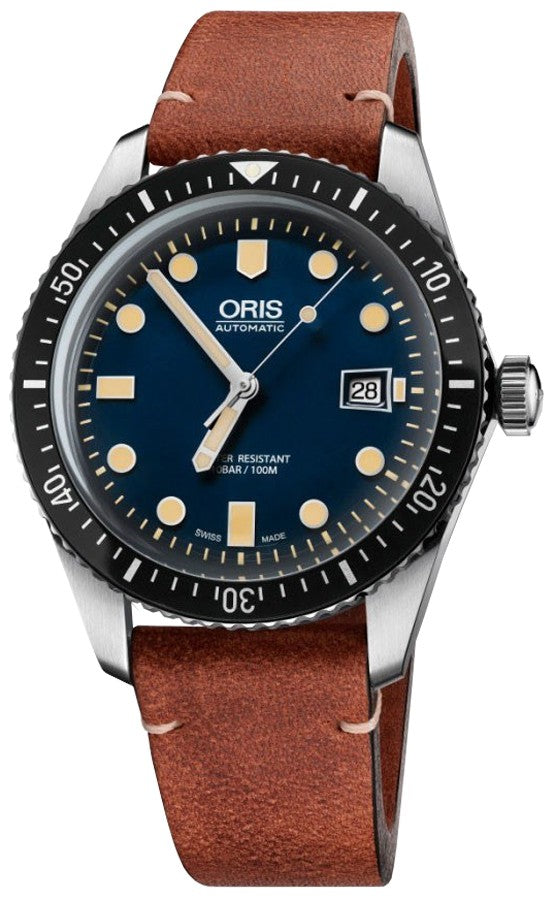Oris Divers Sixty-Five Blue Dial Men's Watch 73377204055LS