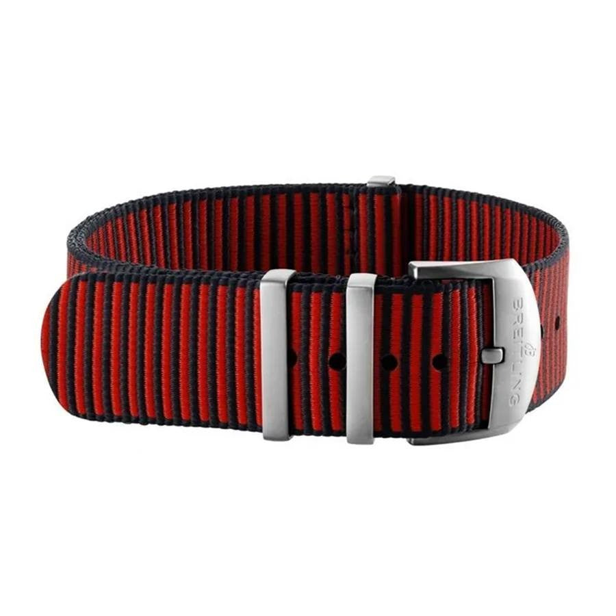 Breitling Outerknown 22mm Red Nylon Nato OEM Watch Strap 120W.A