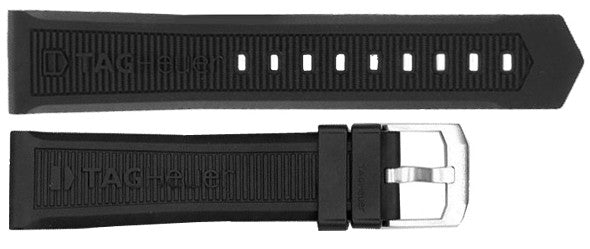 Tag Heuer Formula 1 20mm Black Rubber Strap BT0714