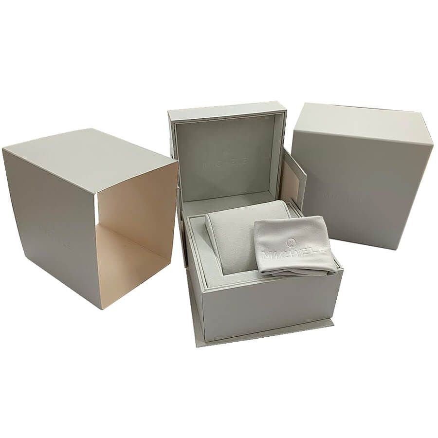 Michele Serein 18k Yellow Gold & Steel Women's Watch MWW21A000069