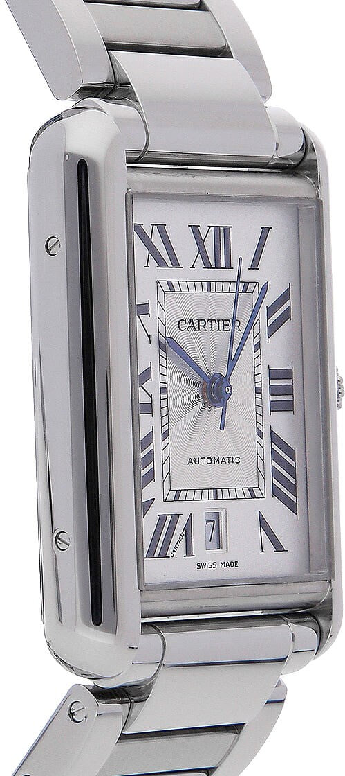 Cartier Tank Must Extra Large Steel Men's Watch WSTA0053