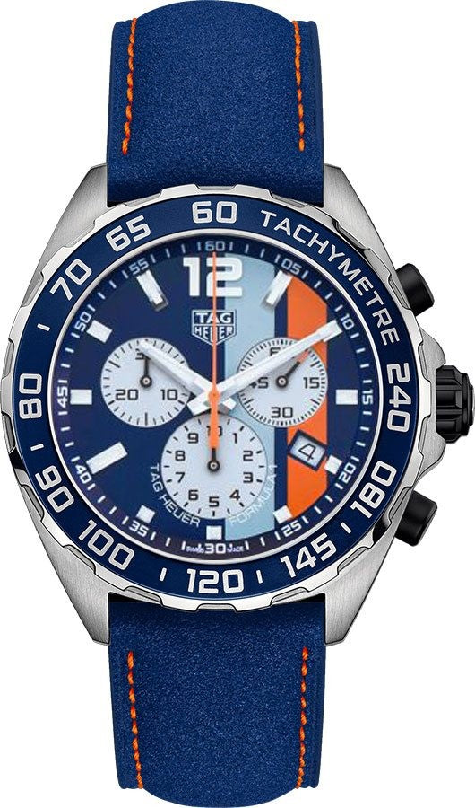 Tag Heuer Formula 1 Gulf Racing Limited Edition Watch CAZ101N.FC8243
