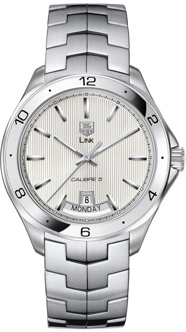 Tag Heuer Link Silver Dial 42mm Men's Watch WAT2011.BA0951