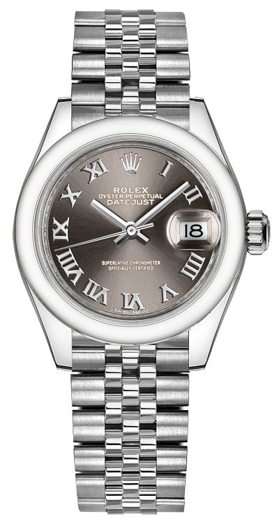 Rolex Lady-Datejust 28 Stainless Steel Watch 279160-0011