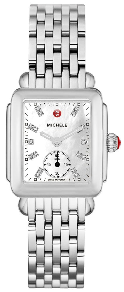 Michele Deco Mid Diamond Dial Women's Watch MWW06V000002