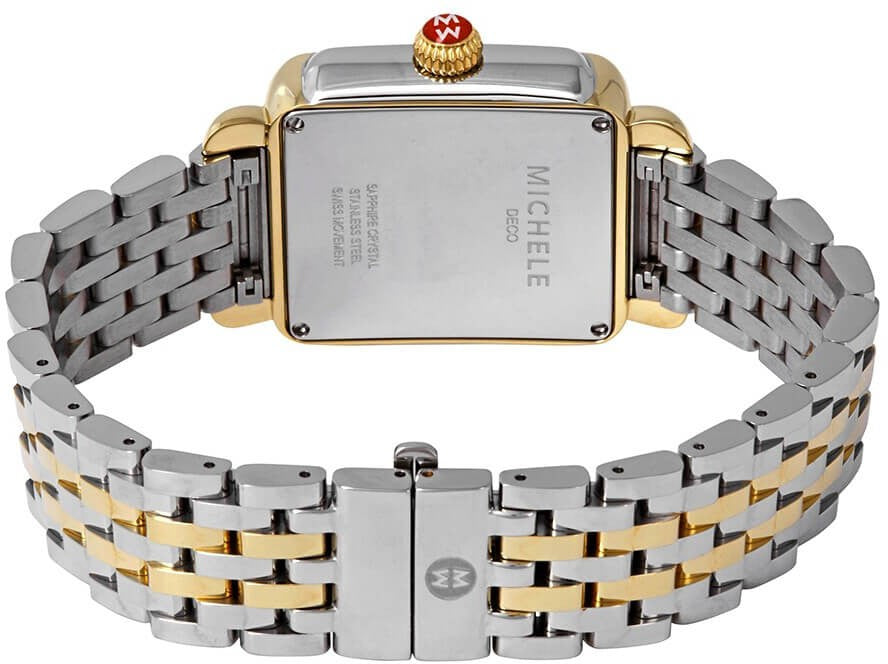 Michele Deco Madison Women's Gold Diamonds Watch MWW06T000144