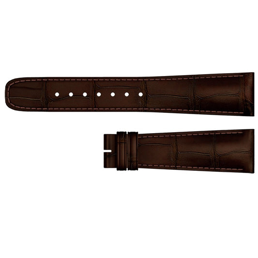Baume & Mercier 25mm Dark Safari Leather Strap MX0030GC