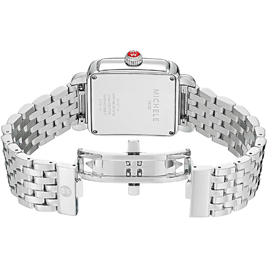 Michele Deco Madison Stainless Steel Quartz Women's Watch MWW06T000267