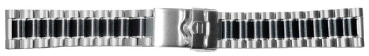 Tag Heuer Formula 1 19mm Black Ceramic & Stainless Steel OEM Watch Bracelet BA0878