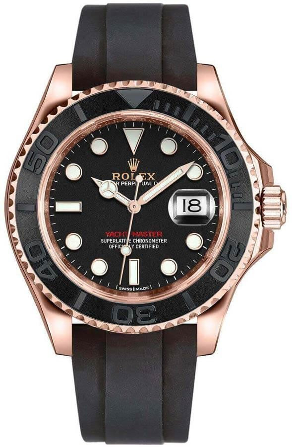 Rolex Yacht-Master 40 Everose Gold Men's Watch 116655-0001