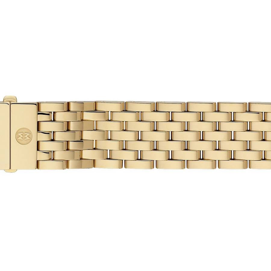 Michele Deco 18mm Yellow Gold Bracelet MS18AU246710