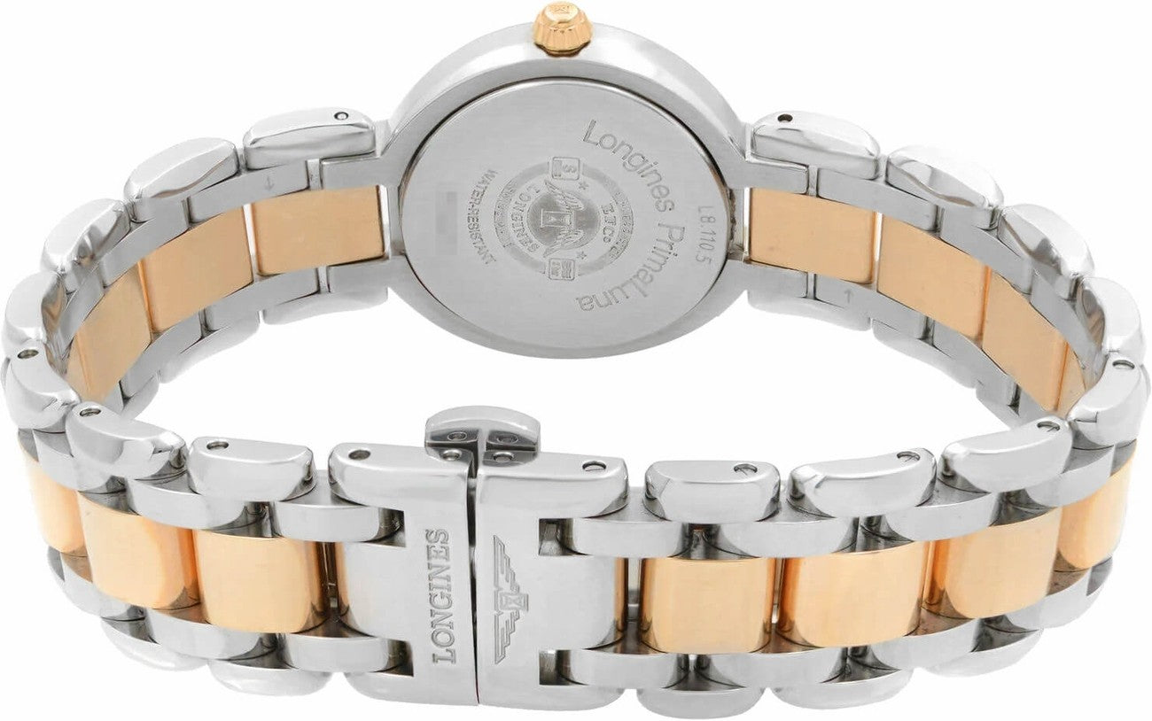Longines PrimaLuna Rose Gold & Steel Women's Watch L8.112.5.87.6