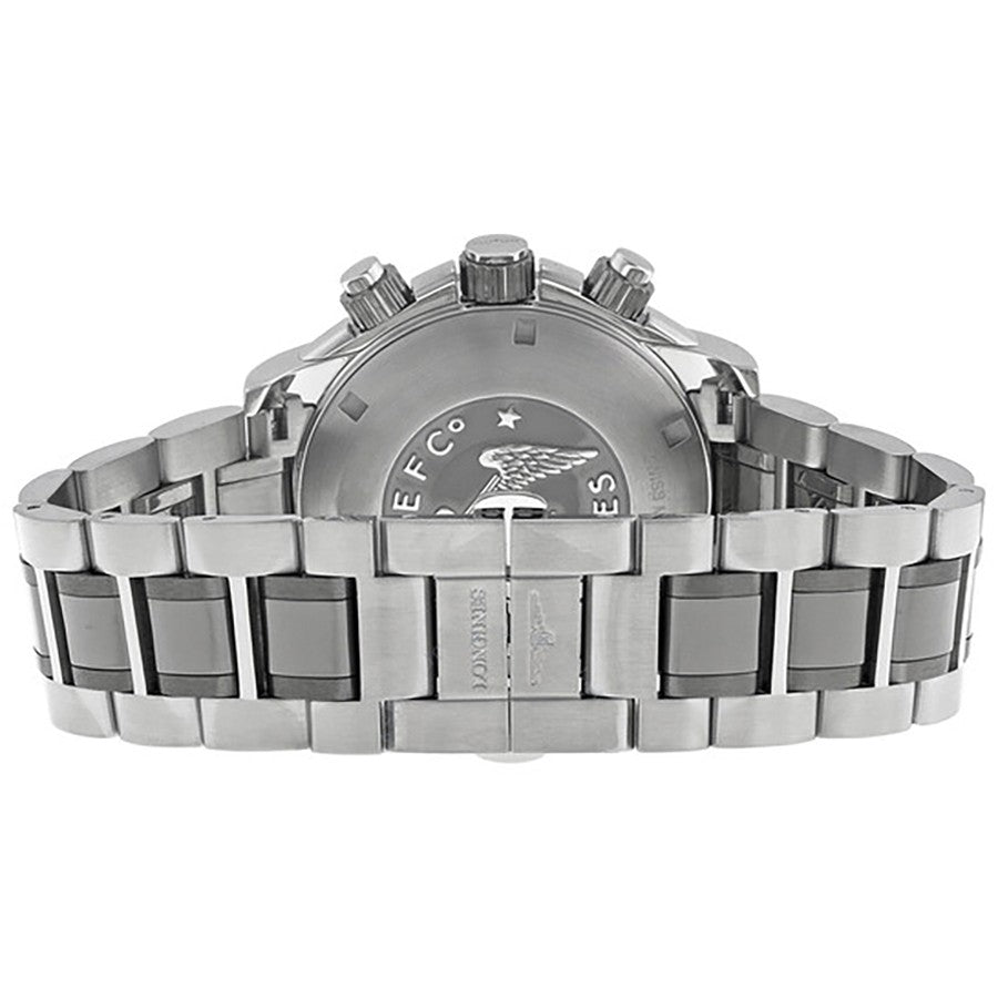 Longines Admiral Chronograph Stainless Steel Men's Watch L3.667.4.06.7