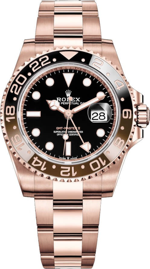 Rolex GMT-Master II Root Beer Rose Gold 126715CHNR-0001