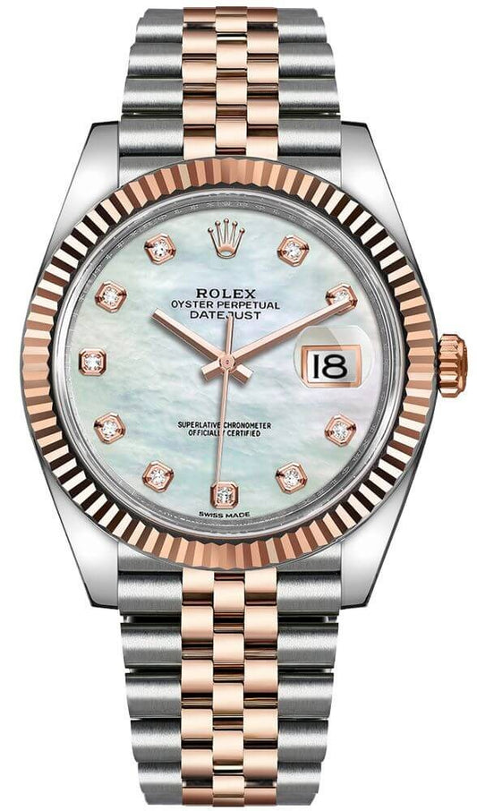 Rolex Datejust 41 Mother of Pearl Dial Men's Watch 126331-0014