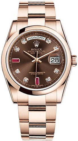 Rolex Day-Date 36 Gold Watch 118205