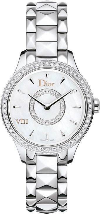 Christian Dior VIII Montaigne Pearl Dial Quartz Women's Watch CD152111M001