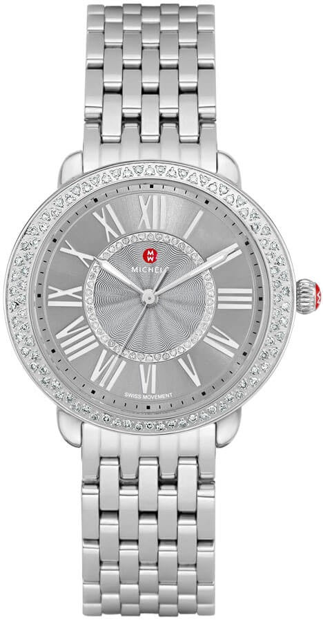 Michele Serein Diamond Stainless Steel Women's Watch MWW21B000155