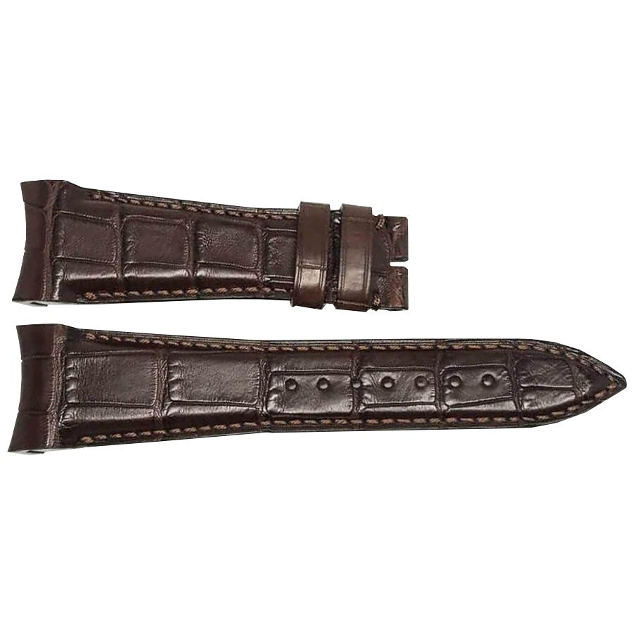 Ulysse Nardin 21mm Inlet Brown OEM Watch Strap UN-3G02