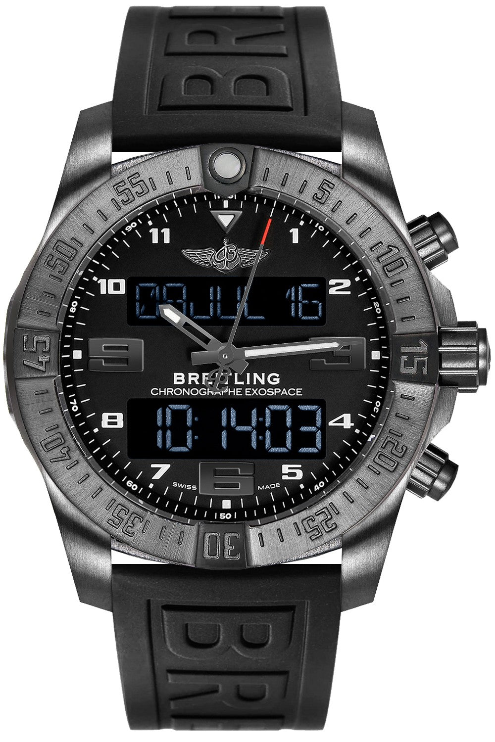 Breitling Exospace B55 Black Titanium Men's Watch VB5510H1/BE45-154S